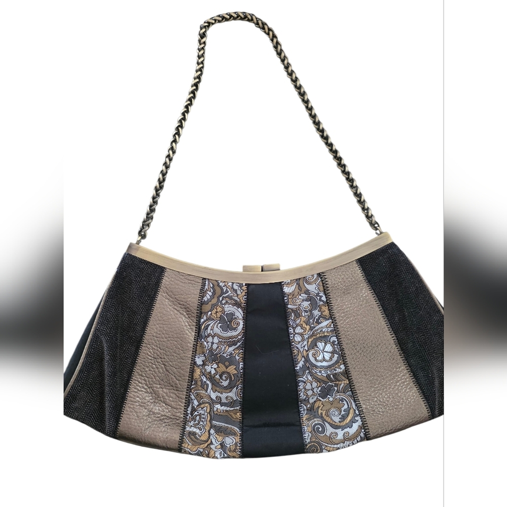 Talbots Mixed Media, Vintage Clutch, Handbag